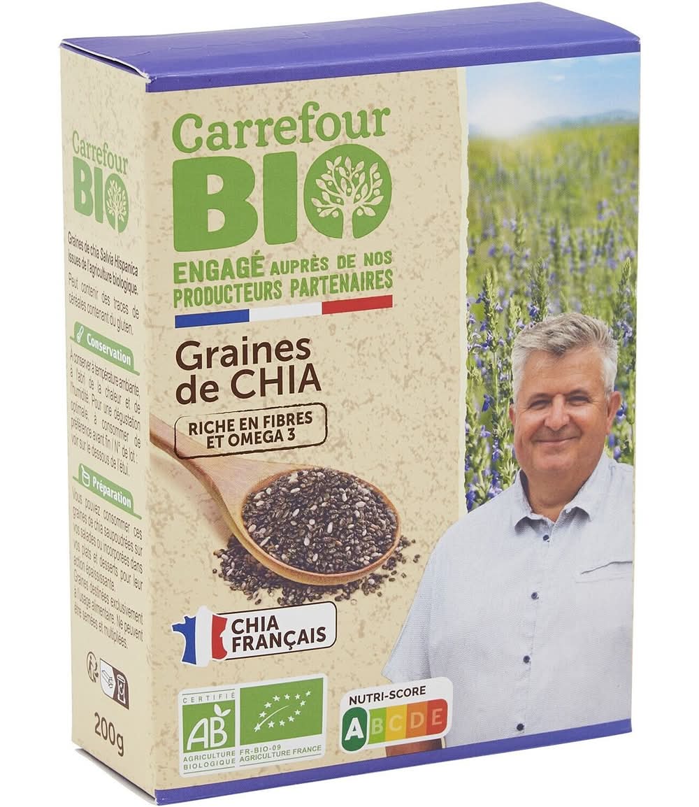 Carrefour Bio - Graines de chia (200g)