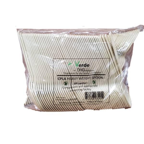 Verde Heavy Weight Spoon Compostable (100 ct)