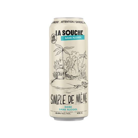 BIÈRE LA SOUCHE SIMPLE DE MÊME 0.5% / LA SOUCHE BEER SIMPLE DE MEME 0.5%