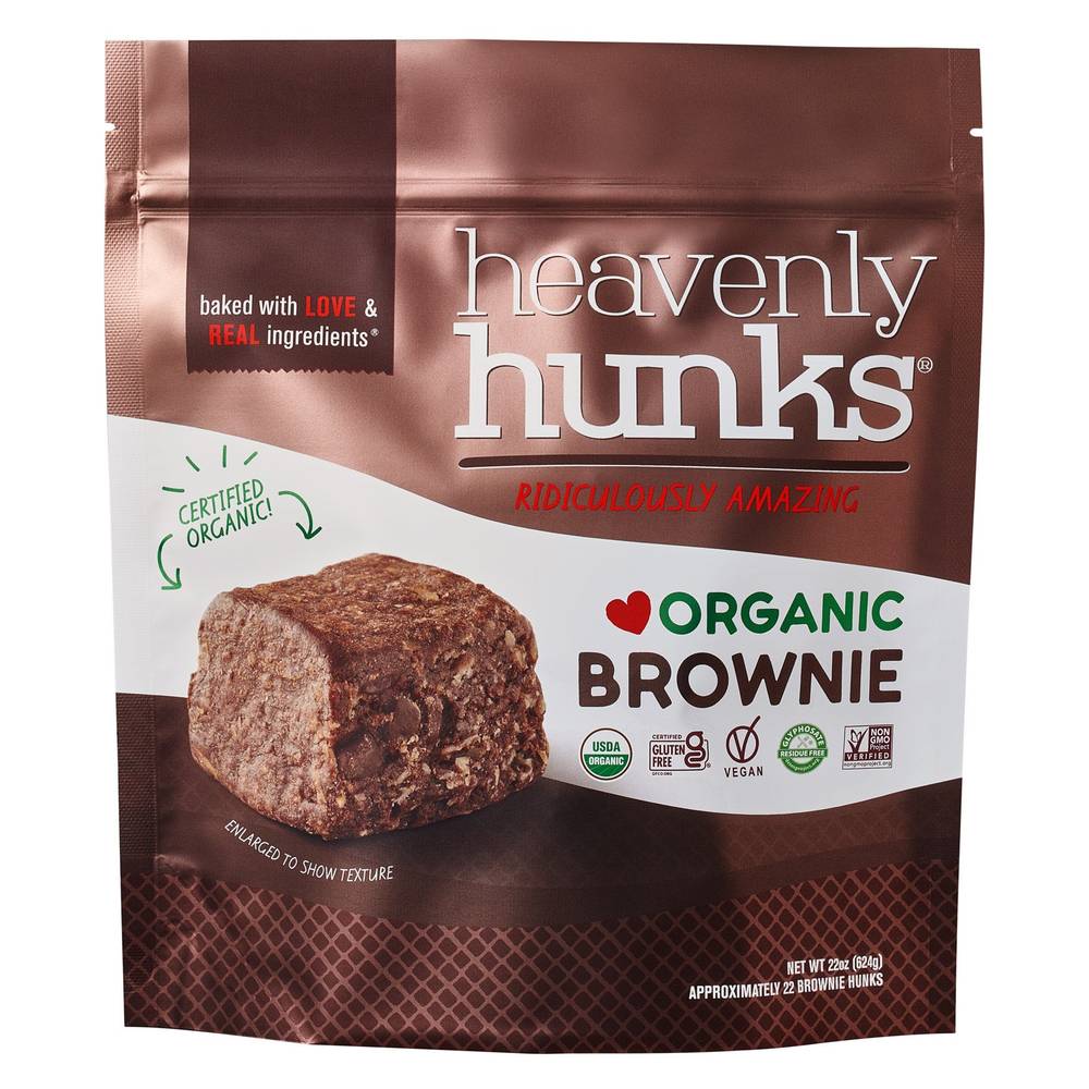 Heavenly Hunks Organic Brownie Hunks (22 ct)