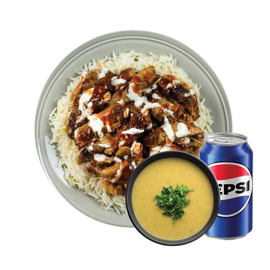 Pita Box Chicken Shawarma - Rice