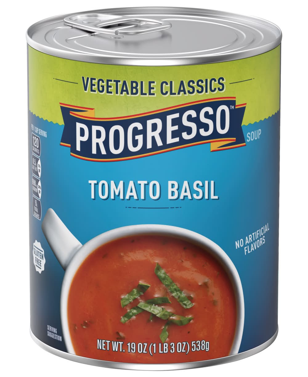 Progresso Vegetable Classics Soup, Tomato Basil (19 oz)