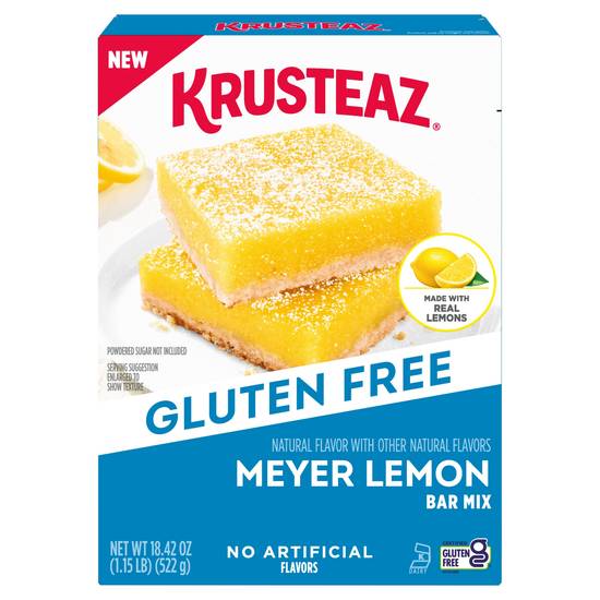 Krusteaz Gluten Free Meyer Lemon Bar Mix