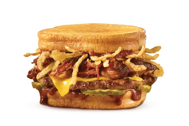 BBQ Pulled Pork Frisco Burger