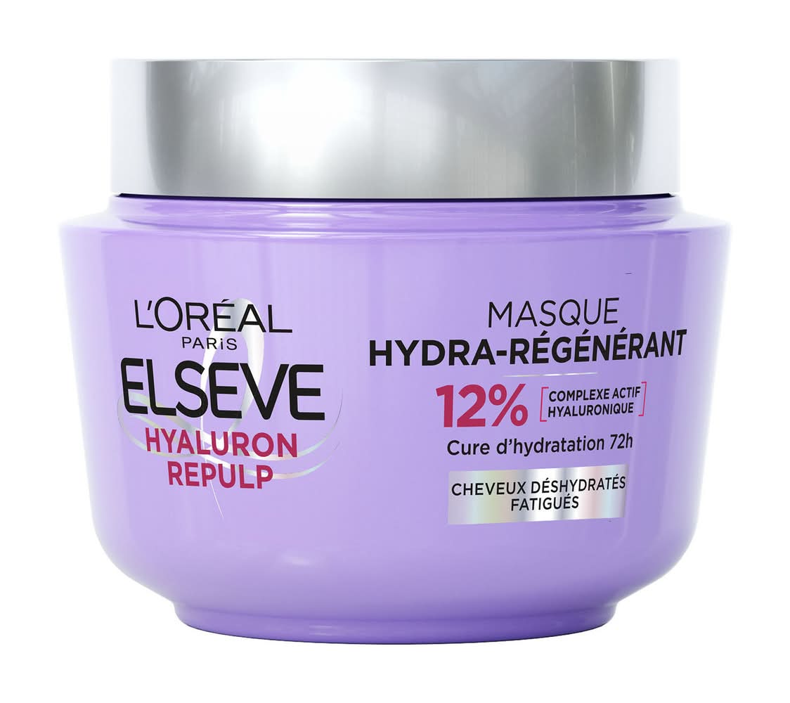 L'Oréal - Elseve masque cheveux hydra régénérant 72h (310ml)
