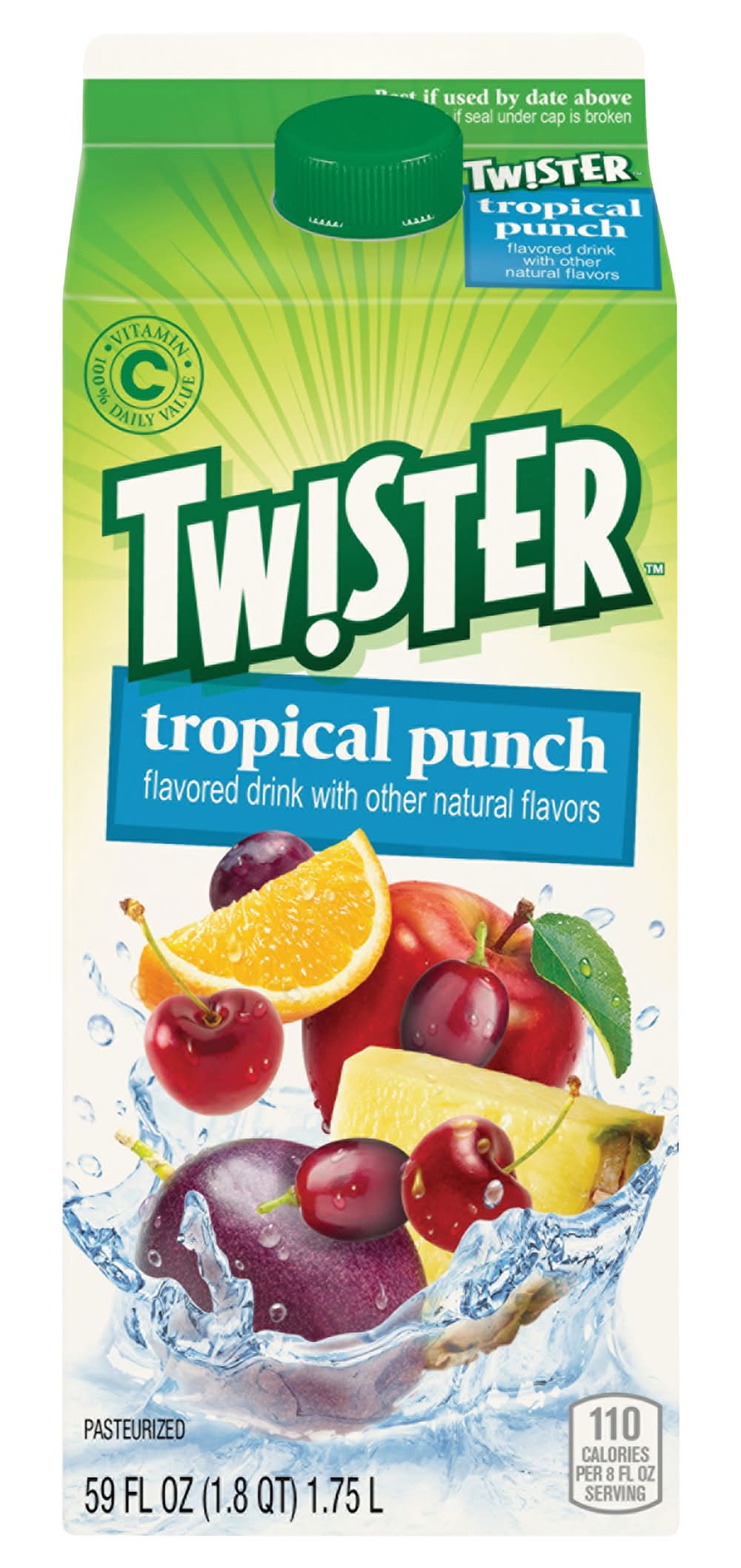 Twister Juice Drink, Tropical Punch (59 fl oz)