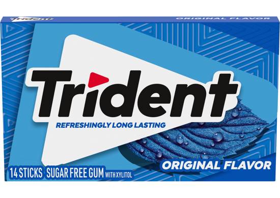 Trident Sugar Free Gum with Xylitol Original 26.6g Box