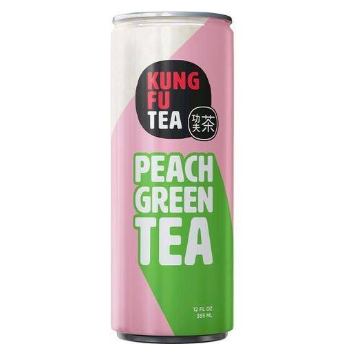 Peach Green Tea Can