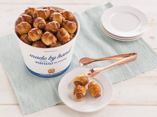 Mini Pretzel Dogs Bucket