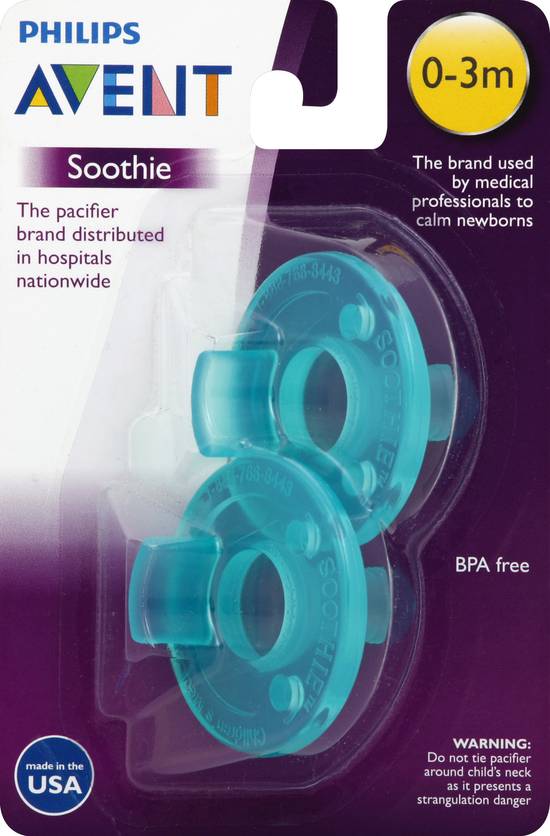 Philips Avent Soothie 0-3 Months Pacifiers