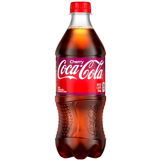 Coke Cherry 20 oz Bottle