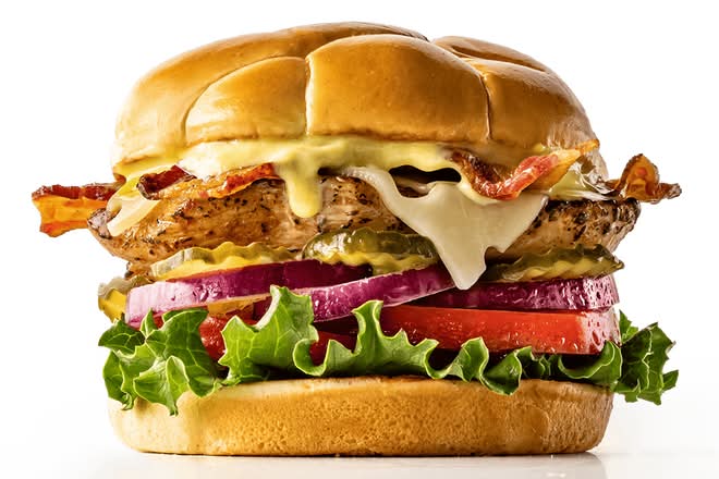 Pig 'n' Chicken Burger Combo