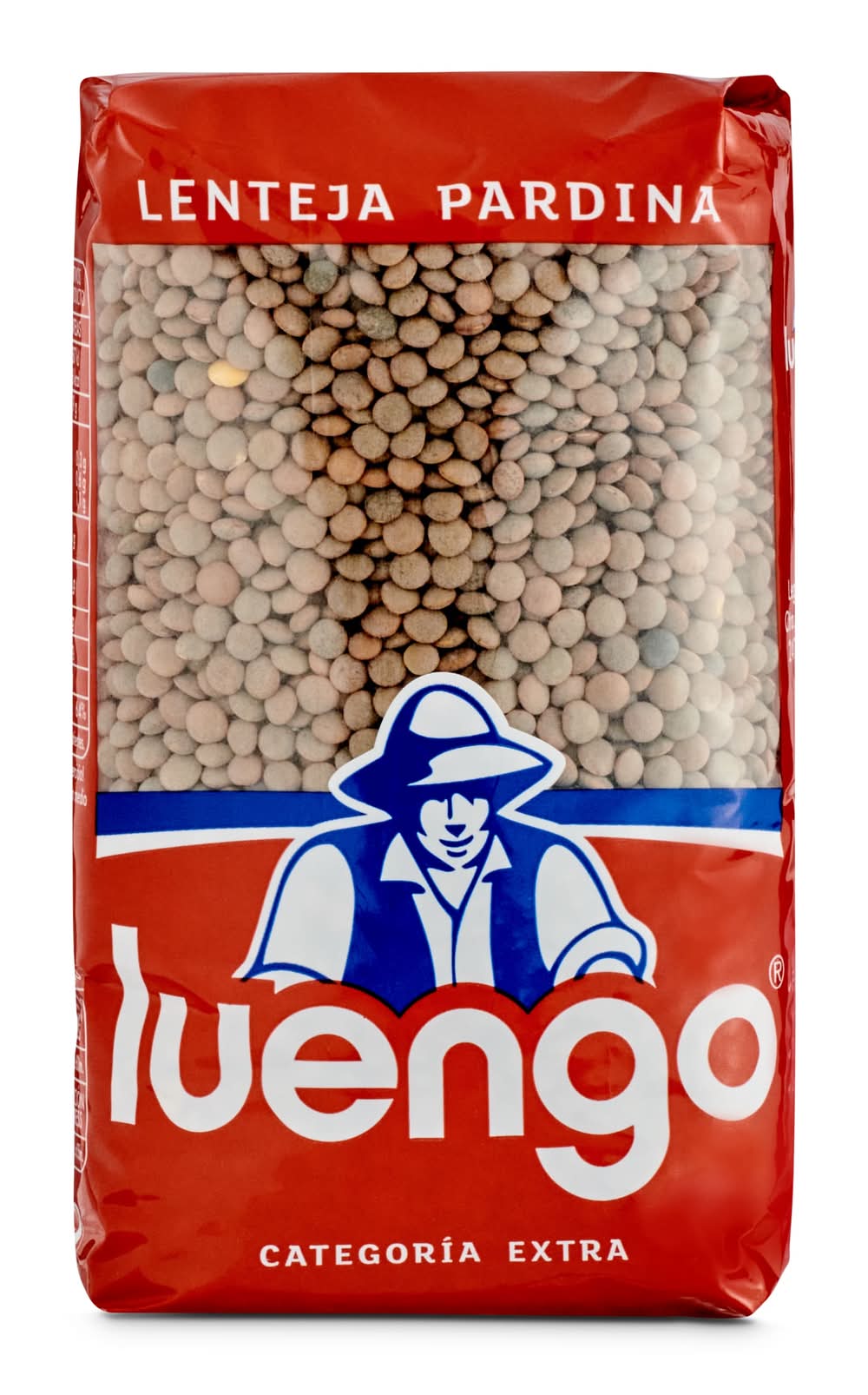 Lentejas Pardinas Luengo Bolsa 500 G