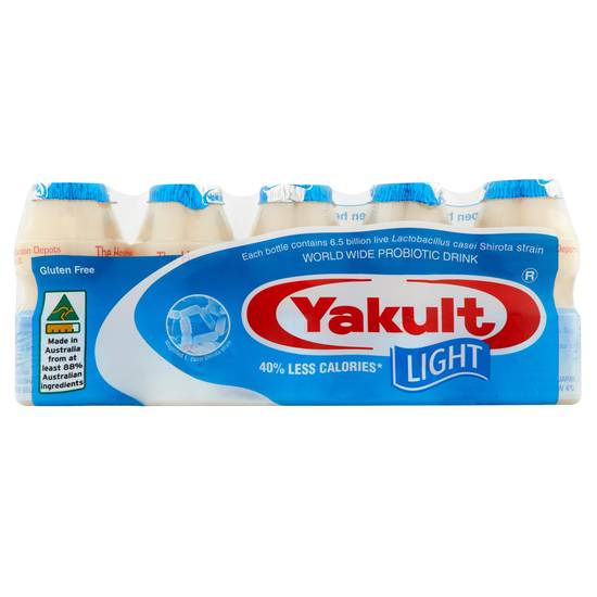 Yakult Probiotic Drink Light (5 Pack) 325mL