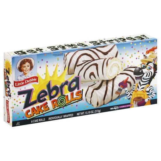 Little Debbie Zebra Cake Rolls