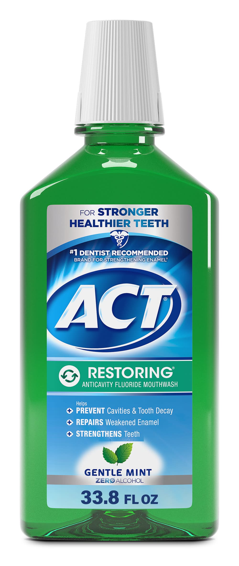 ACT Restoring Mint Burst Mouthwash (32.8 fl oz)