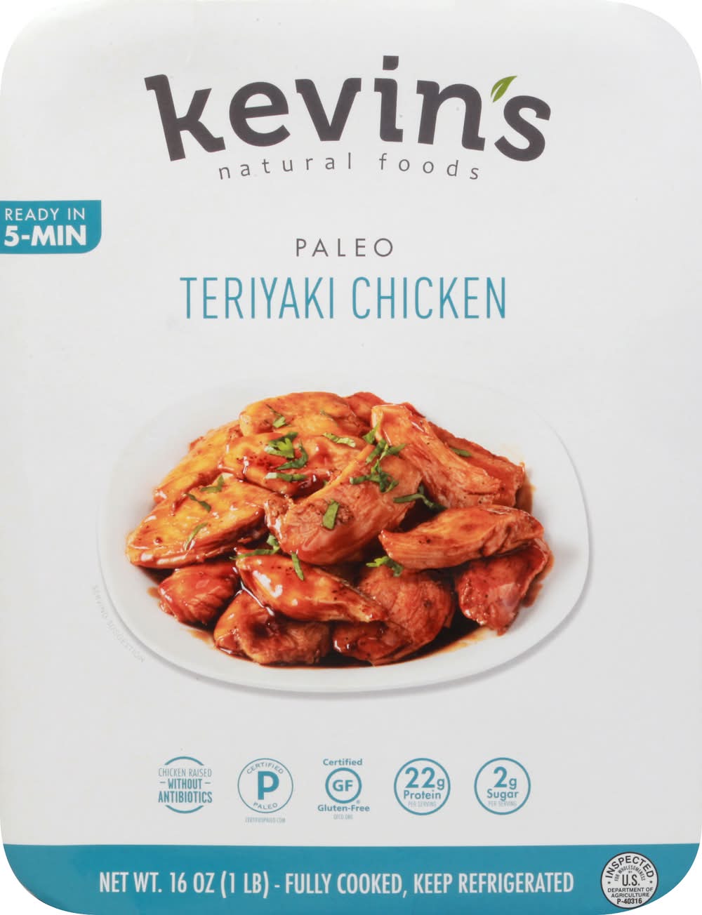 Kevin's Natural Foods Paleo Teriyaki Chicken (16 oz)