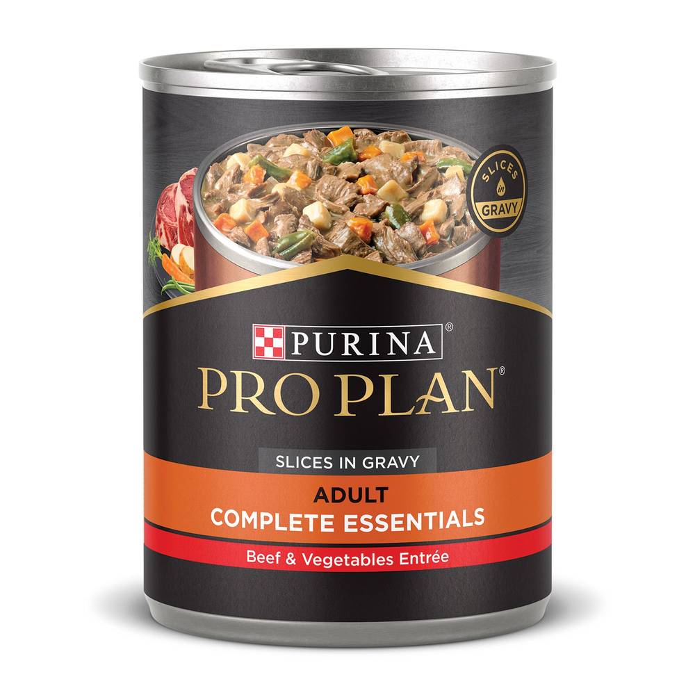 Purina Pro Plan Savor Adult Wet Dog Food - High Protein, 13 Oz (Flavor: Beef & Vegetable, Size: 13 Oz)