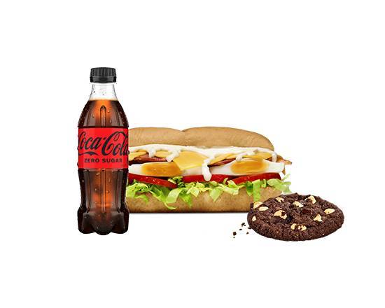 BLT with Egg & Cheese Six Inch Subway® Combo