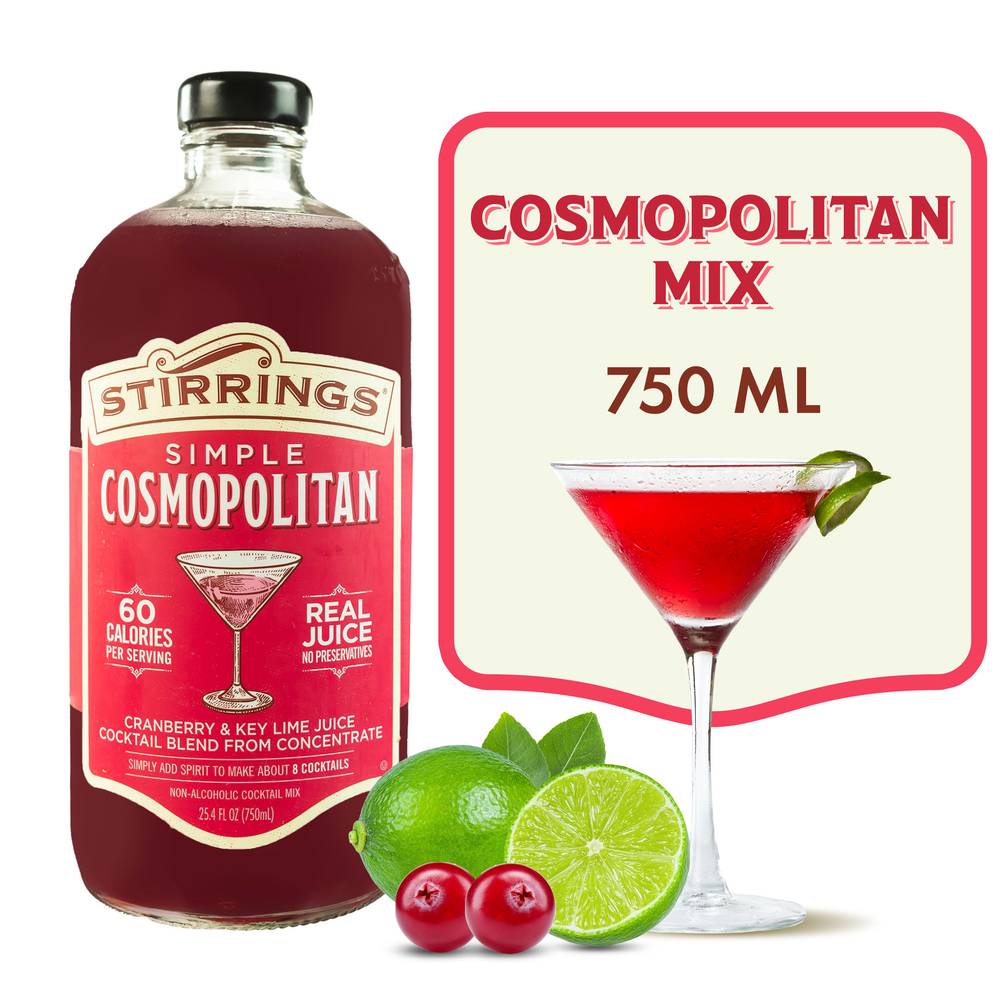 Stirrings Simple Cosmopolitan Cocktail Mix (25.4 fl oz)