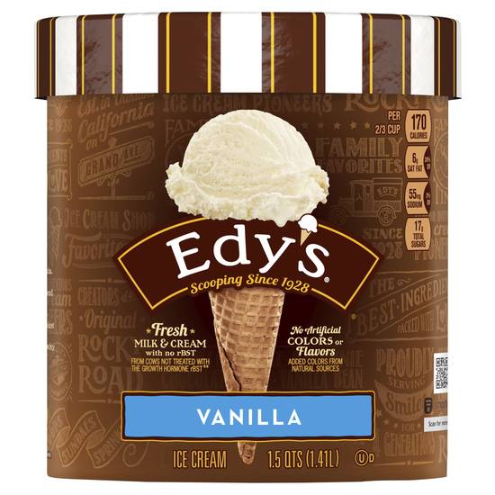 Edy's Vanilla Ice Cream