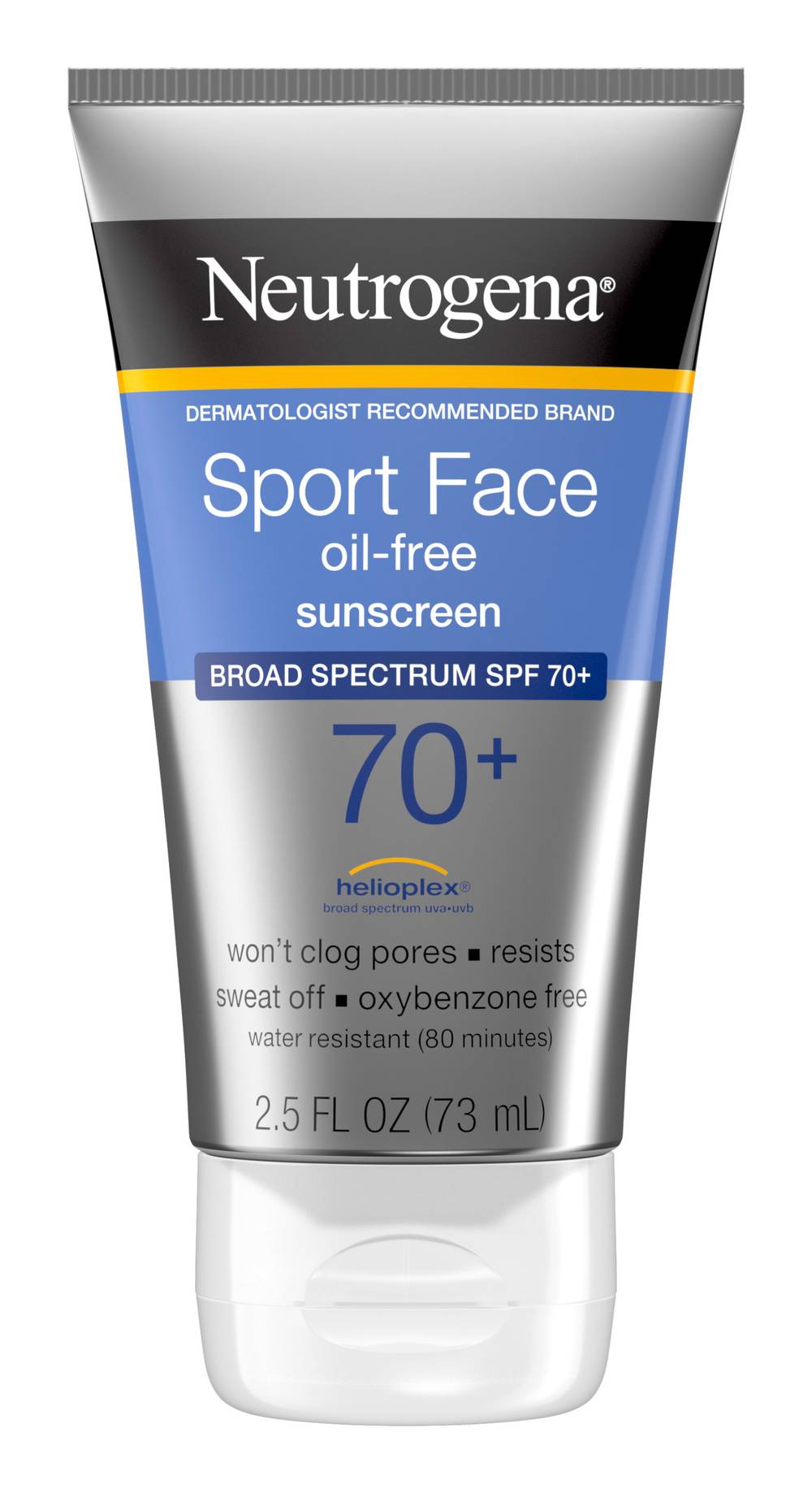 Neutrogena Sport Face Broad Spectrum Spf 70+ Sunscreen (2.5 fl oz)