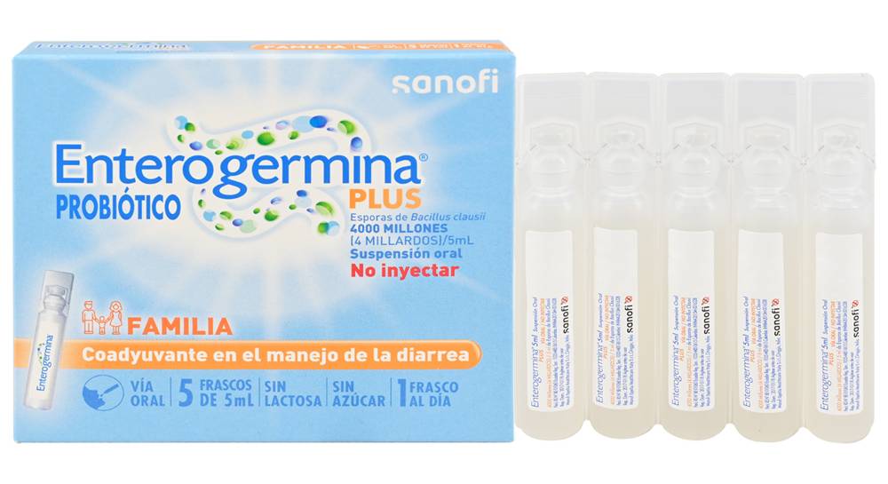 Enterogermina PLUS SUSP 4 MILLARDOS/5ML