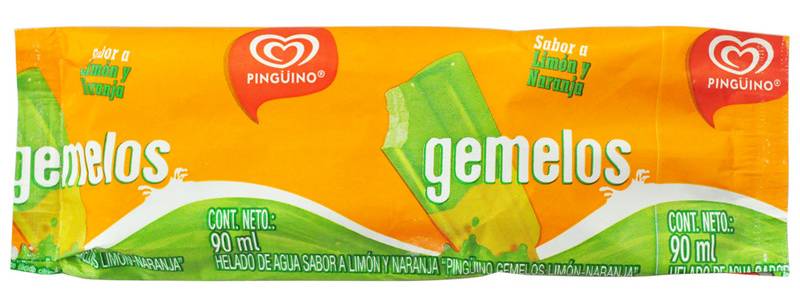 GEMELOS HELADO LIMON-NARANJA *90ML