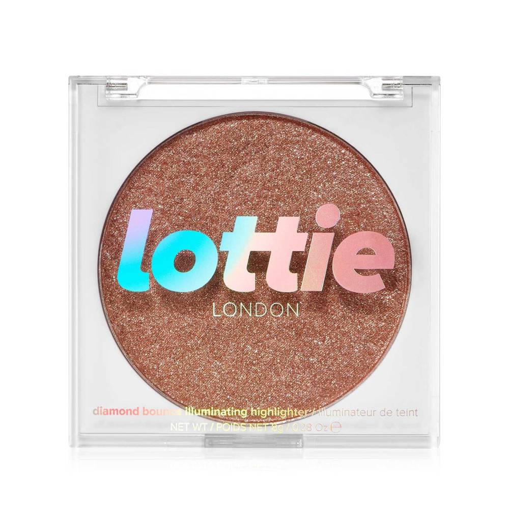 Lottie London Diamond Bounce Highlighter, Rose Champagne