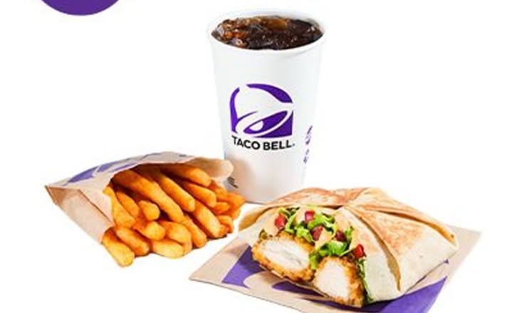 Chipotle Chicken Crunchwrap meal