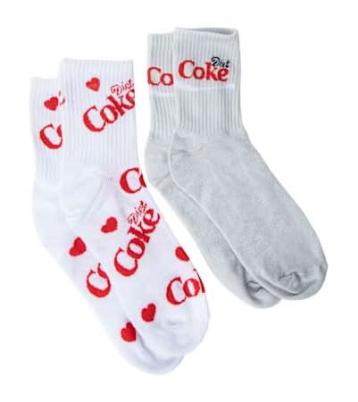 Coco-Cola® Mid-Crews 2-Pairs
