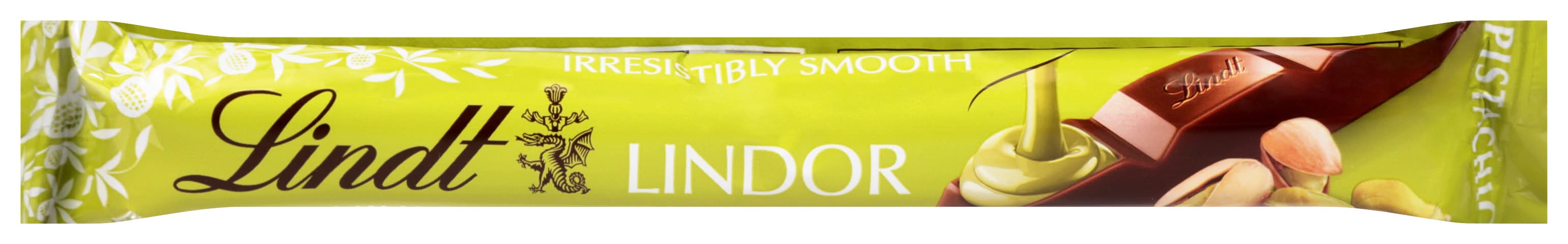 Lindt Lindor Milk Chocolate Truffle Bar, Pistachio (1.3 oz)