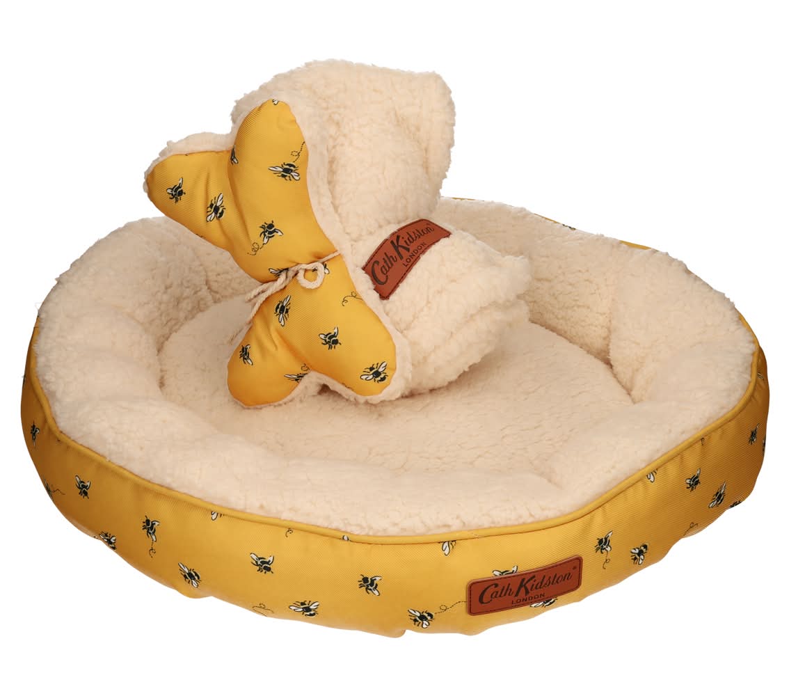 Cath Kidston Bees Cosy Dog Bed & Blanket Delivery Near Me | Order