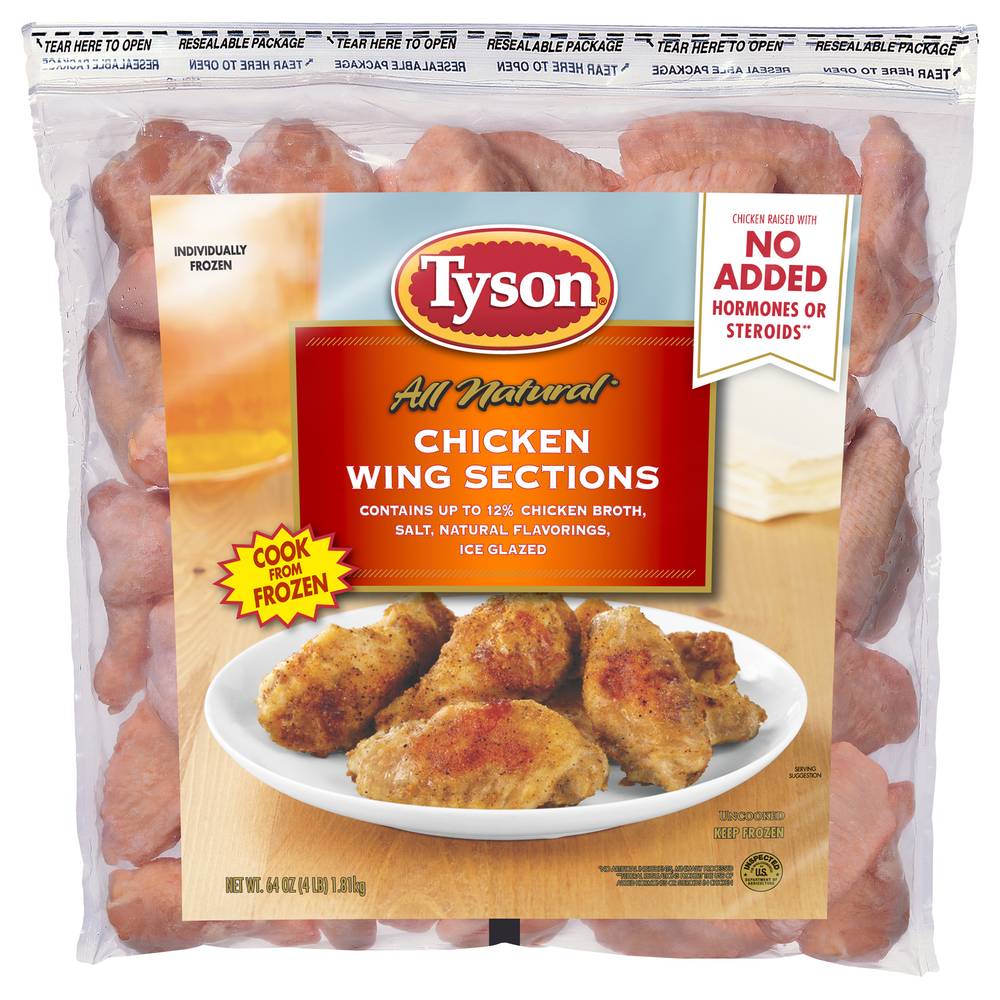 Tyson Chicken Wing Sections (3.99 lbs)