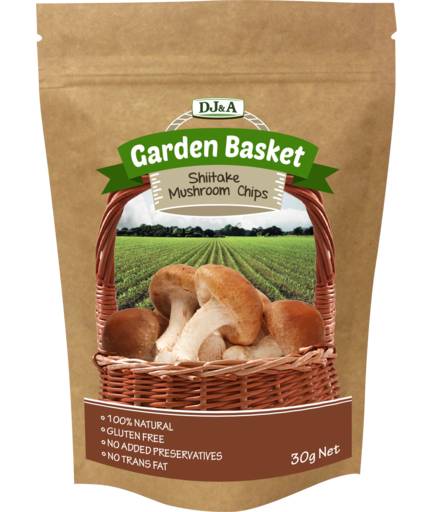 Dj&A Shitake Mushroom Crisps 30g