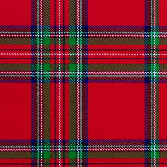 Celebrate It Tartan Christmas Gift Wrap, Red