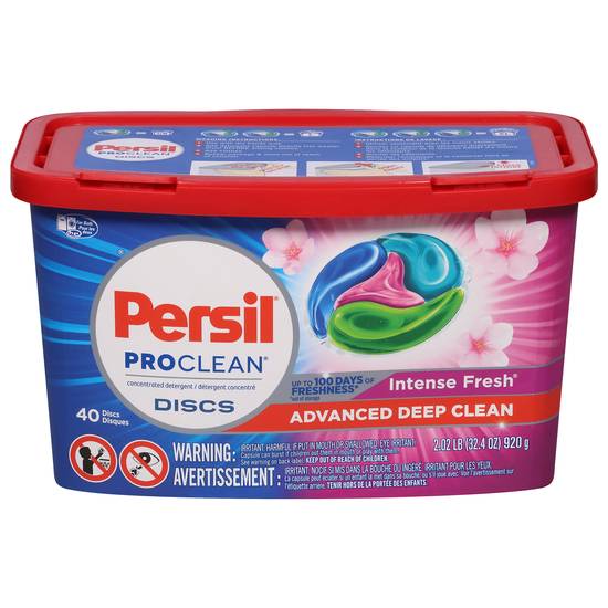 Persil Discs Advanced Deep Clean Intense Fresh Laundry Detergent