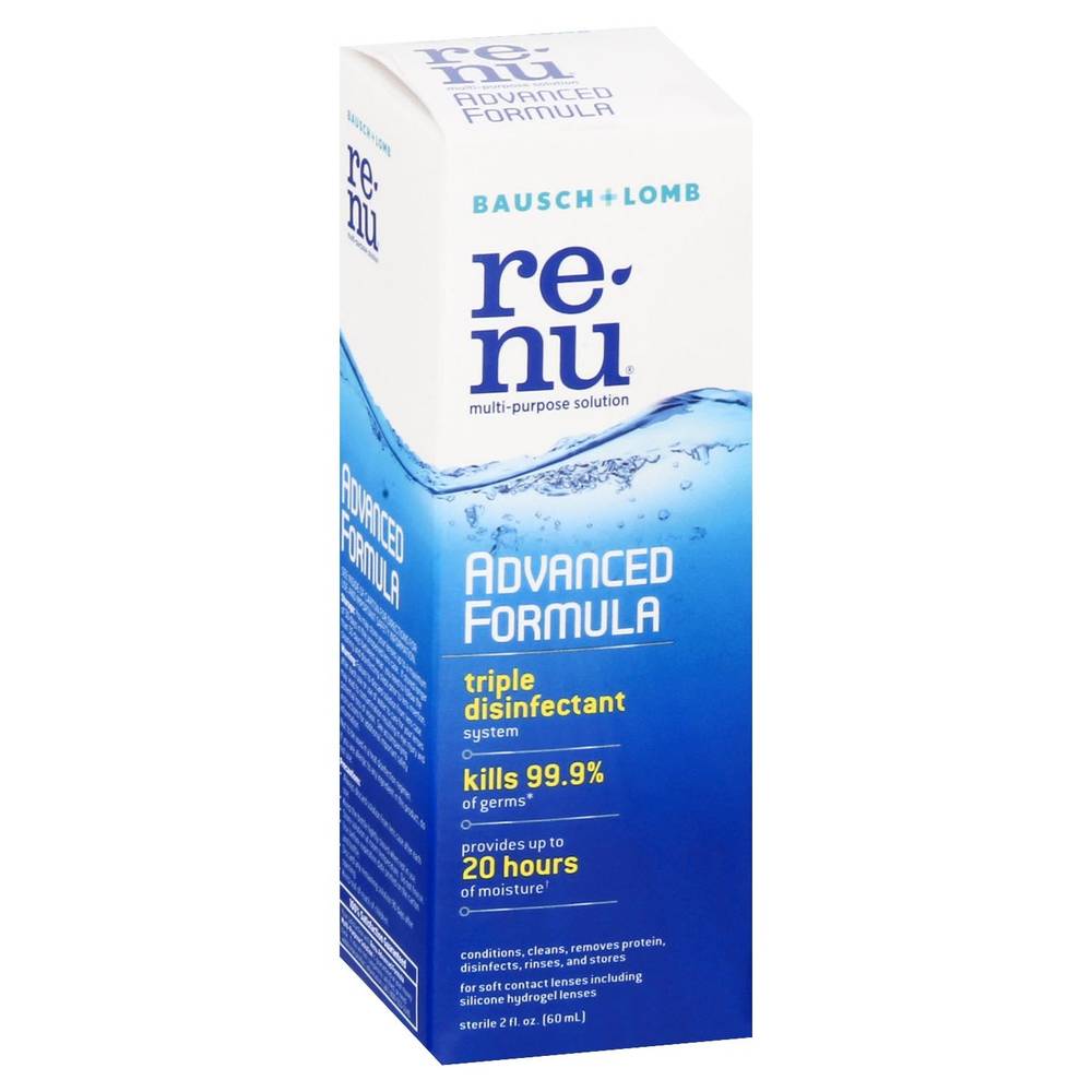 Renu Triple Disinfectant Solution