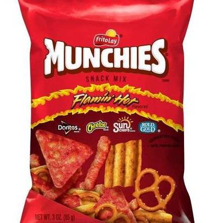 Munchies Snack Mix Flaming Hot  3 oz
