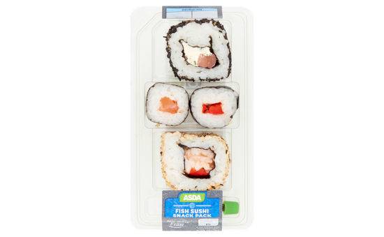 Asda Fish Sushi Snack Pack