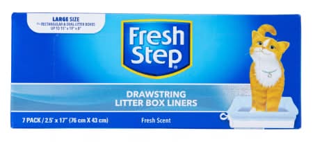 Fresh Step® Fresh Scent Drawstring Litter Box Liners 7-Count
