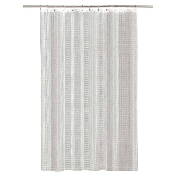 R+R Glass Blocks Peva Shower Curtain