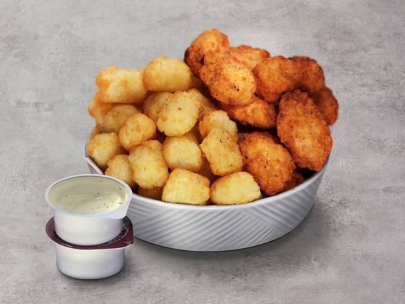 Chicken Poppers & Potato Tots Combo