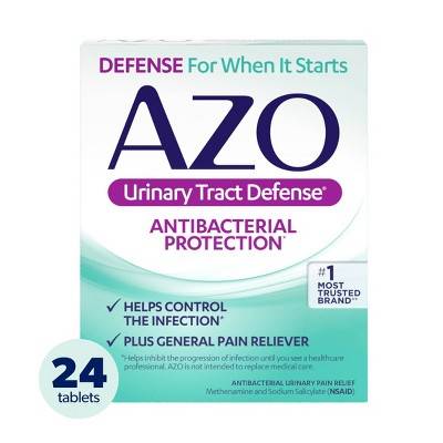 Azo Urinary Tract Defense Antibacterial Protection Tablets (0.8 oz, 24 ct)