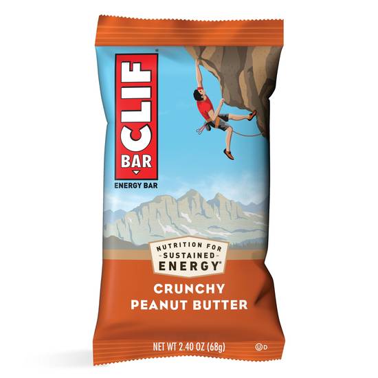 Clif Bar Energy Bar, Crunchy Peanut Butter, 2.4 oz