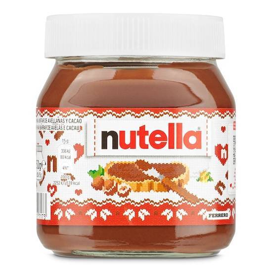 Crema de cacao con avellanas Nutella bote 350 g