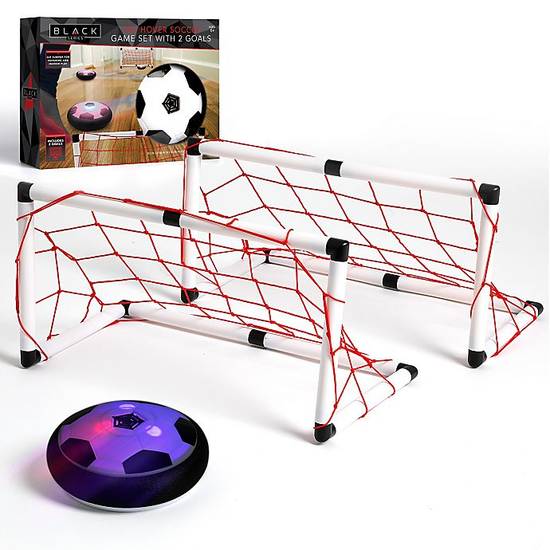 Black Series Light-Up Hover Soccer Set