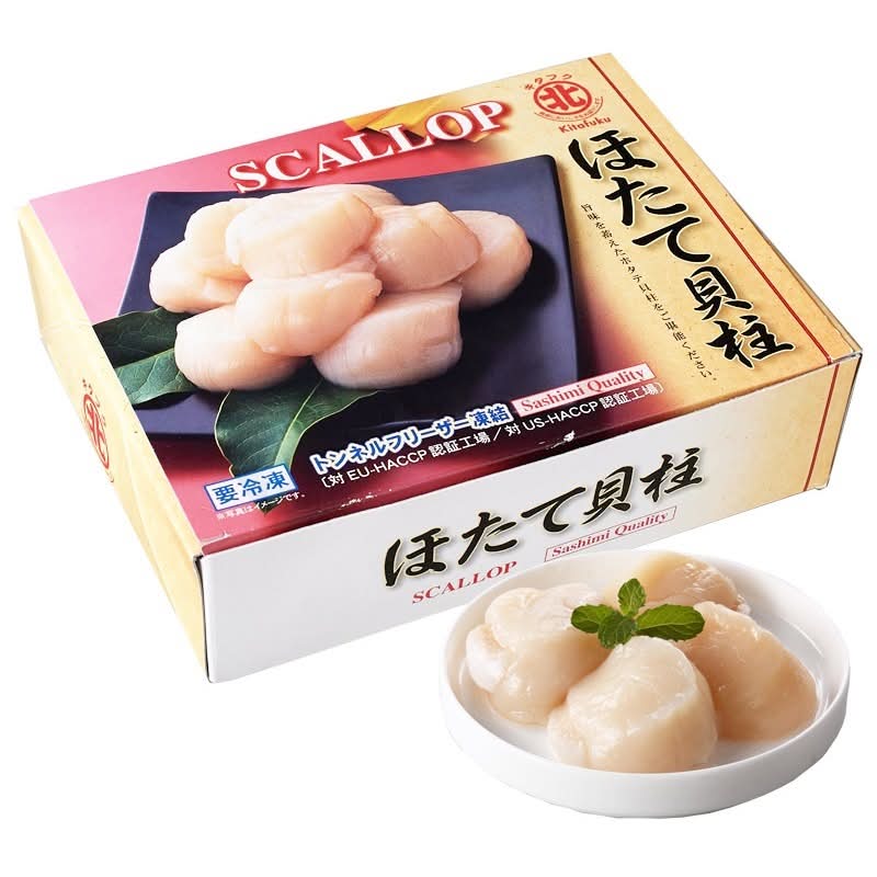 日本帆立貝柱 4S(每盒約1公斤,約51-60顆)因各地區供貨商不同，實際出貨包裝以出貨店庫存為準。 <1Box盒 x 1 x 1Box盒>