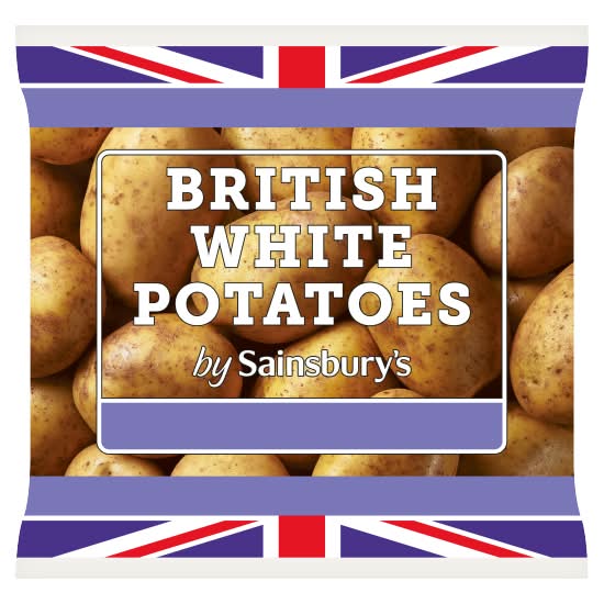 Sainsbury's British White Potatoes (2kg)