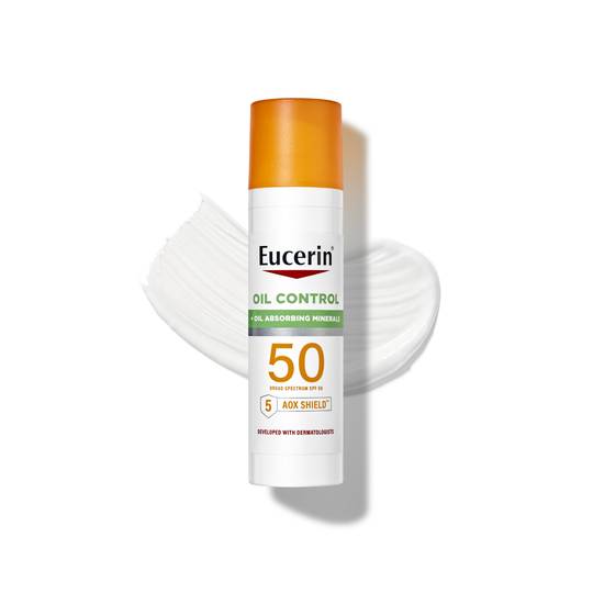 Eucerin Oil Control Facial Sunscreen 50 SPF (2.5 oz)
